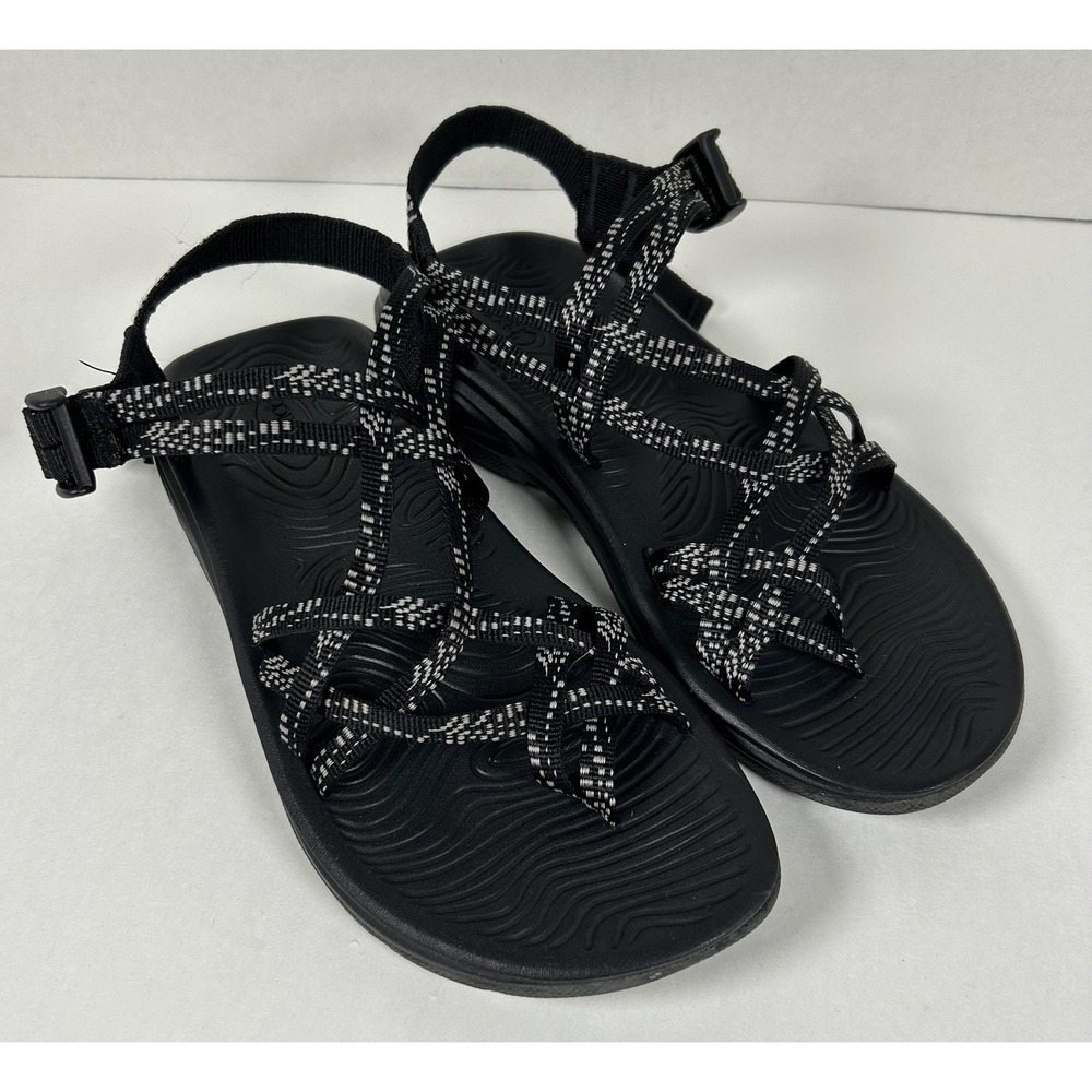 Chaco Z/Volv x2 Strappy Sports Outdoor Sandals Dash Black J106664 Womens Size 9